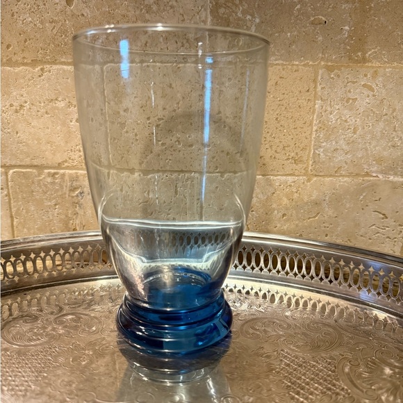 Anchor Hocking Single Vintage Blue Glass Tumbler. - Picture 1 of 3